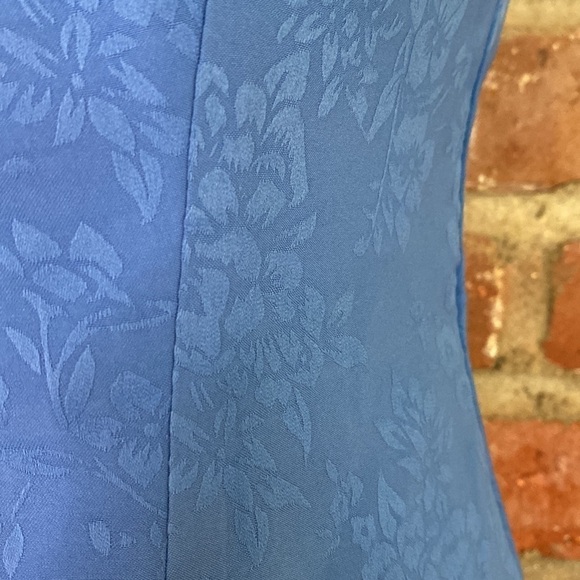 BCBG BCBGeneration cornflower blue lace up corset sleeveless maxi dress size 0 - Picture 8 of 12